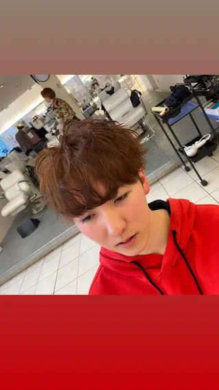 パーマ メンズ 髪質改善美容室bokuno町田店所属・メンズ＆髪質改善縮毛 矯正【平山🔥拓哉】のヘアスタイル