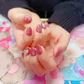 ミディアム 💜MIYA nail川崎店のネイルデザイン