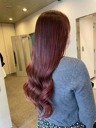 ロング カラー 天王寺/阿倍野 tocca rieのヘアスタイル