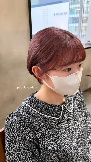 ショート 光本 杏のヘアスタイル