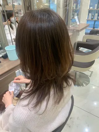 ミディアム Dears 香芝店所属・関 優希のヘアスタイル
