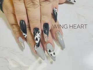 ロング ネイル H NANAのネイルデザイン