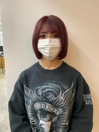 ショート カラー yiye 青山所属・無料カットモデル募集 🌱ひょうがのヘアスタイル