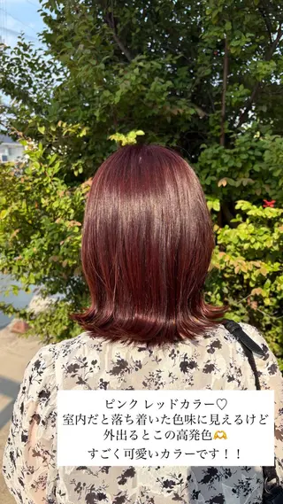 ショート カラー 山本 知佳のヘアスタイル