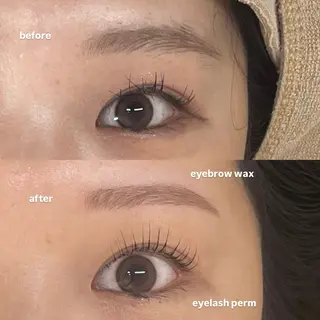 アイブロウ Lumier de Mashu店所属・眉ワックス　まつ毛/ はるなのマツエク・マツパデザイン