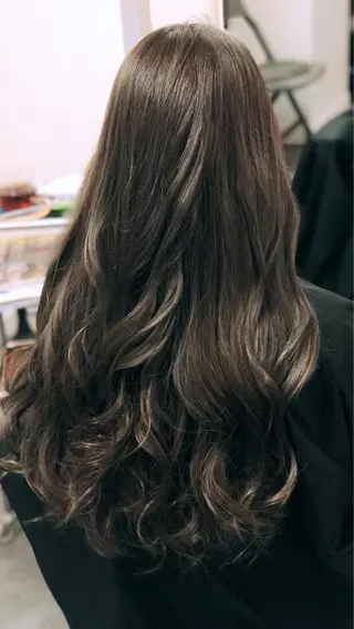 ロング カラー 髪質改善　ナカゾノ タケシのヘアスタイル