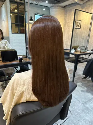 ロング 縮毛矯正💎髪質改善 レイヤー✨山内健太郎のヘアスタイル