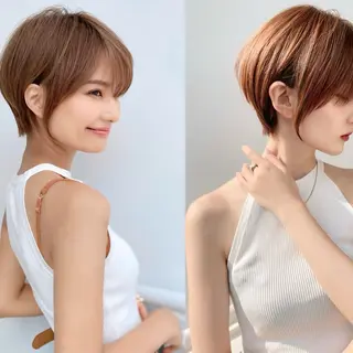 ショート 韓国トレンド💓‪ 阿部あんじゅのヘアスタイル
