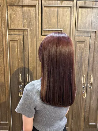 セミロング 髪質改善/ボブ/暖色 /𝙨𝙤𝙧𝙖のヘアスタイル