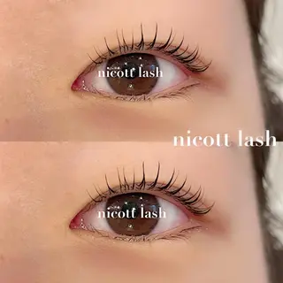 マツエク・マツパ sarah by nicottのマツエク・マツパデザイン