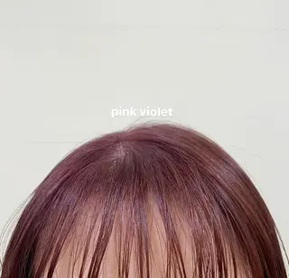 ミディアム カラー 顔周りレイヤー 🎀マリノのヘアスタイル