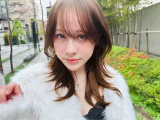 ミディアム カラー ima所属・ima代表 ニヘイのヘアスタイル