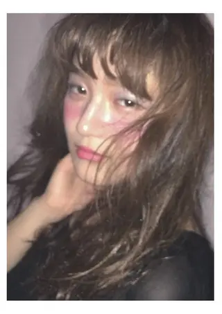 ロング カラー パーマ ヘアアレンジ メンズ キッズ ネイル マツエク・マツパ CITA所属・みつはし さおりのヘアスタイル