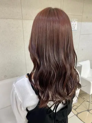 セミロング カラー ヘアアレンジ XANADU上野店 🐼ﾖｺﾊｼのヘアスタイル