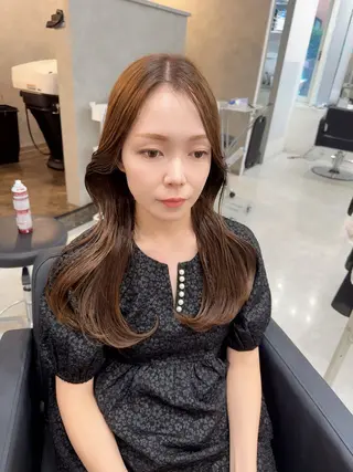 ロング MAHO/透明感カラ ー/髪質改善🍒のヘアスタイル