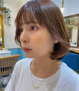 ショート レイヤーと顔まわり 大好き❣️関口拓馬のヘアスタイル