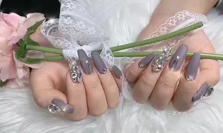 ネイル ラベンダー💖日暮里 ルル💖ネイルのネイルデザイン