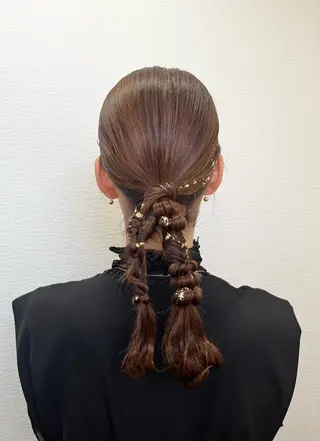 ロング ヘアアレンジ 上尾/ママ美容師🫧 𝐌𝐞𝐢のヘアスタイル