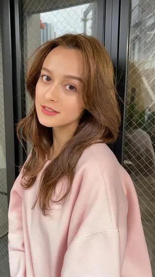 ロング カラー パーマ ヘアアレンジ メンズ キッズ ネイル マツエク・マツパ アイブロウ foi. フォワ所属・🇰🇷韓国トレンド ヘア🇰🇷高田のヘアスタイル