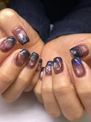 ネイル 草加ニュアンスネイル 🌚hersのネイルデザイン