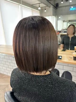 カラー ANGELICA ゆづのヘアスタイル