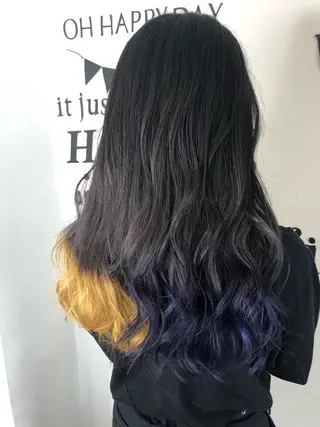 ロング カラー 透明感カラー 松田晃代のヘアスタイル