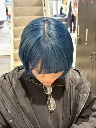 ショート カラー うる艶カラー 🪐💫serenaのヘアスタイル