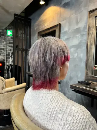 カラー メンズ 渋谷/メンズ/パーマ /ヒヨ🐺のヘアスタイル