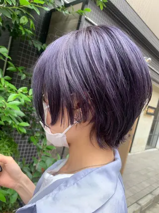 ショート カラー 🌻【ショート特化 美容師】いつき🌻のヘアスタイル
