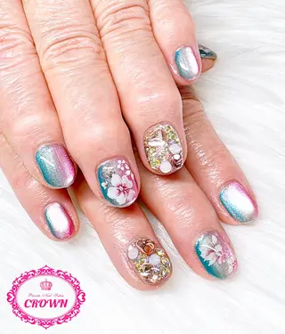 ネイル CROWN プライベートサロンのネイルデザイン