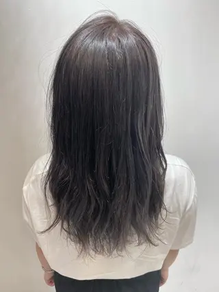 ミディアム カラー 🐺ウルフ/レイヤー 似合わせ‎🤍沙羅のヘアスタイル