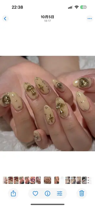 ネイル m kaori𓃟のネイルデザイン