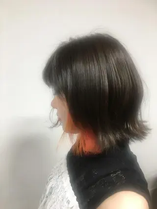 ミディアム sato harunaのヘアスタイル