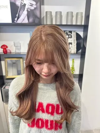 カラー ハイトーン特化 pepe🎀のヘアスタイル