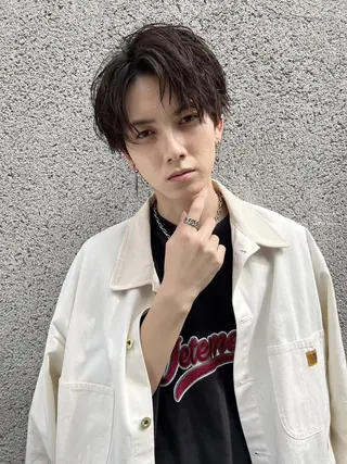 メンズ 透明感🫧韓国 🫧hana🫧のヘアスタイル