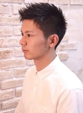 ショート メンズ KEEN creative hair所属・きょーすけ 💈barberのヘアスタイル