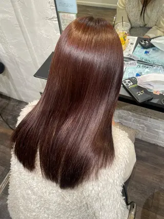 ミディアム カラー 鎌田 春菜のヘアスタイル