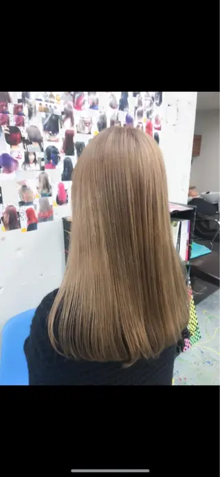 ロング カラー ハッシュカット/ MAYAのヘアスタイル