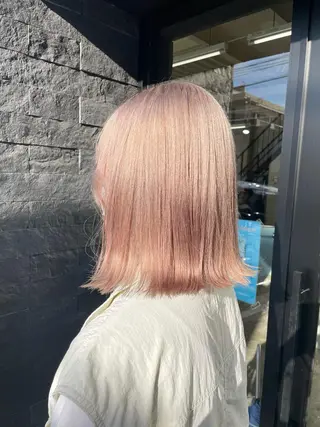 ミディアム 竹田 千紘のヘアスタイル