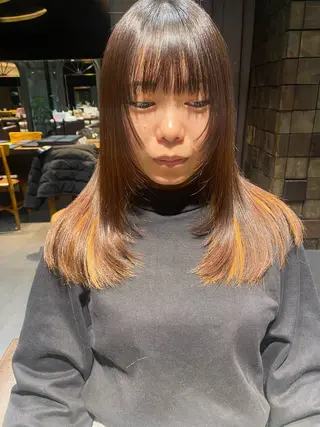 ロング 銀座/MINX 宇都 愛梨/デザインカットのヘアスタイル