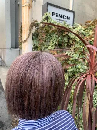 ショート カラー DOG MANIA PiNCH所属・大人女性スタイル マルイチのヘアスタイル