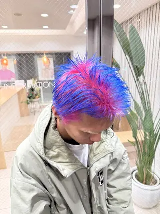 ショート ダイキ/ 艶感カラー✨️のヘアスタイル