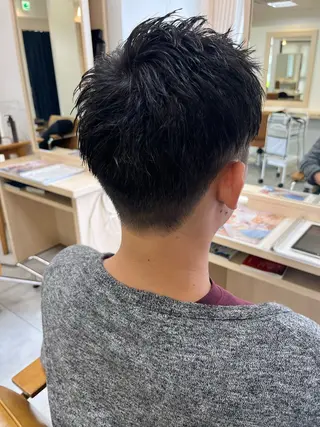 メンズ メンズカットモデル /金川なづなのヘアスタイル