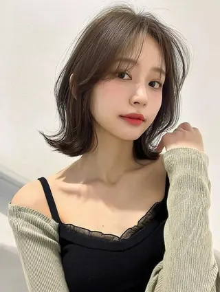 ミディアム IKU ミニボブ名古屋のヘアスタイル