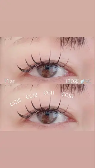 マツエク・マツパ ETERNO 小山店 髙橋里愛のマツエク・マツパデザイン