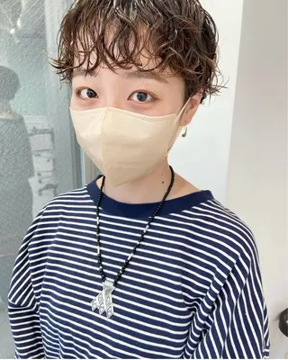 ショート ナチュラル/インナー /牧野 佑菜のヘアスタイル