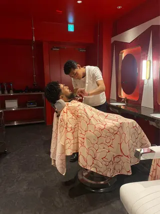 メンズ アイブロウ MERICAN BARBER  SHOP TOKYO所属・🧩嶋田 琉輝也🧩のヘアスタイル
