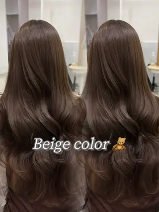ロング カラー sho/ 名古屋/栄/韓国ヘアのヘアスタイル