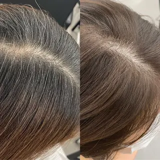 ミディアム カラー THE GARDEN TOKYO所属・深尾 清太郎のヘアスタイル