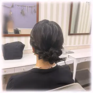 ヘアアレンジ 秋葉原コットン所属・ヘアセット 🤍AIRA🤍のヘアスタイル